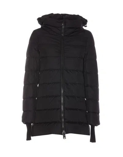 Herno Chamonix Down Jacket In Black