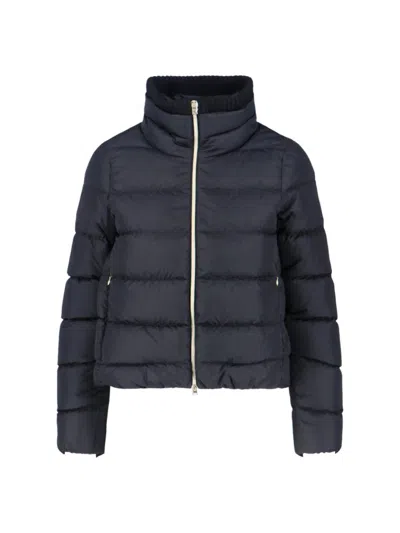 HERNO CHAMONIX PUFFER JACKET - BLACK