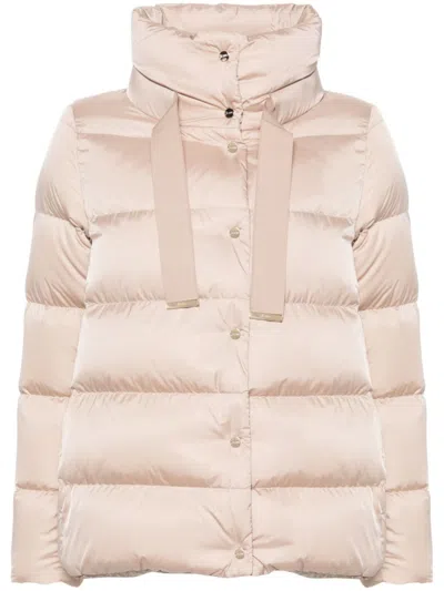 HERNO CHANTILLY HIGH-NECK JACKET