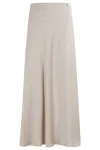 Herno Chantilly Midi Skirt With Elasticized Waistband