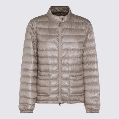Herno Chantilly Puffer Down Jacket In Nude