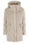 Herno Chantilly Quilted Down Jacket In Neutral