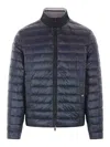 Herno Reversible Nylon Down Jacket In Azul