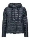 Herno Nylon Lightweight Down Jacket In Black
