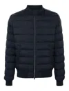 Herno Midnight Blue Goose Down Padded Jacket In Azul
