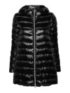 Herno A-shape Ultralight Jacket With Glossy Finish In Black