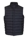 Herno Quilted Down Jacket In Blue