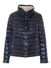 Herno Reversible Light Down Jacket In Blue