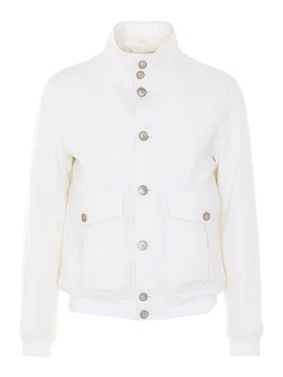 Herno Bomber In White