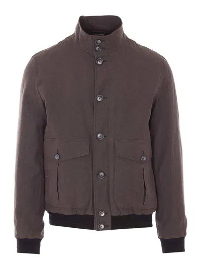 Herno Bomber In Gray