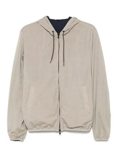 HERNO SHORT REVERSIBLE JACKET