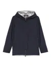Herno Goretex New Paclite Zipper Cape In Black