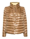 Herno Reversible Down Puffer Jacket In Brown