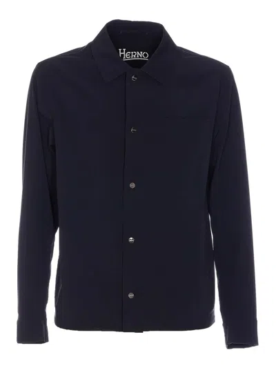 Herno Shirt Jacket In Black
