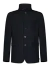 Herno Black Goose Down Padded Jacket In Black