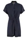 Herno Women Chemisier Jumpsuit With Drawstring