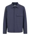 Herno Chest-pocket Jacket In Blue