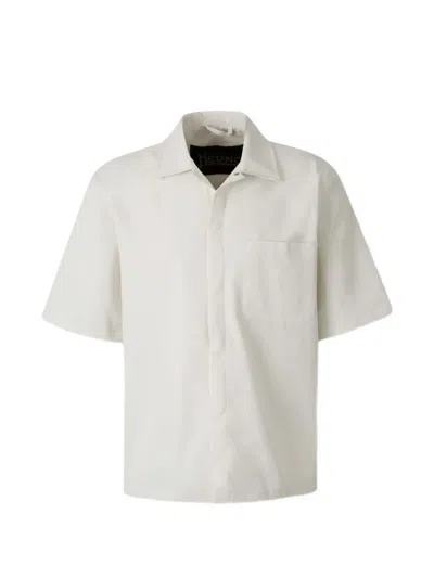 Herno Chest-pocket Shirt In White