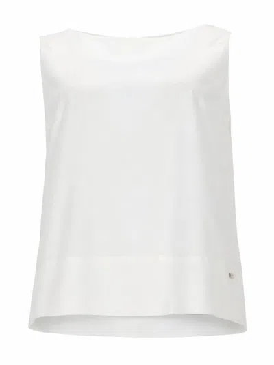 Herno Chic Women's Mini Shirt For Ss26 In White