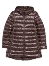 Herno Chocolate Colored Quilted Down Jacket