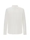 Herno Long Sleeved Button-fastened Shirt In White