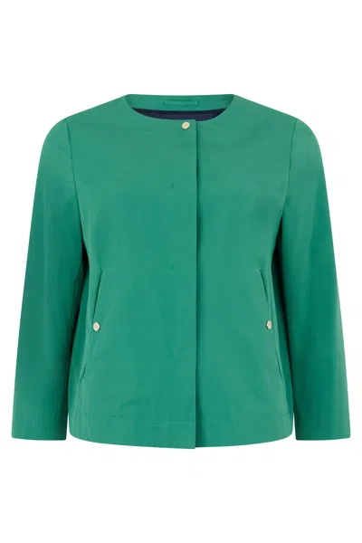 Herno Classic Green Jacket With Modern Cut