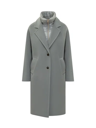 Herno Classic Jacket With Inner Gilet In Azzurro Chiaro