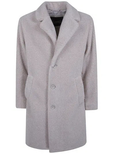 Herno Classic Man Coat In Metallic