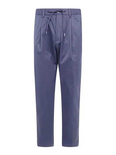 Herno Classic Man Trousers In Blue