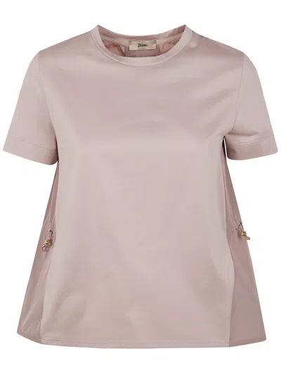 Herno Classic T-shirt In Brown