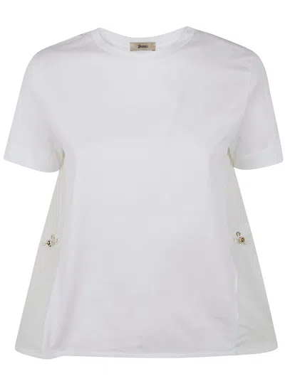 Herno Short Sleeve T-shirt In White