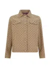 Herno Classic-collar Button-fstening Jacket In Brown