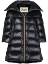Herno Women Cleofe Midi Down Jacket In Black