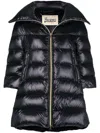 Herno Women Cleofe Midi Down Jacket In Black