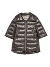 Herno Women Cleofe Midi Down Jacket In Black