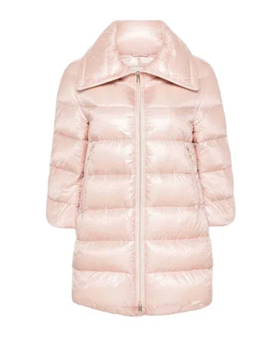 Herno Cleofe Padded Coat In Pink