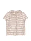 Herno Cleofe Quilted Puffer Jacket In Brown