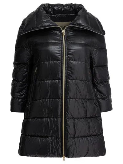 Herno Padded Coat In Black