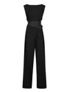 Herno Sleeveless Pussy-bow Jumpsuit