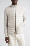 Herno Ecoage Bomber Jacket In Stone