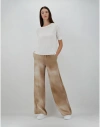 Herno Cloud Silk Trousers In Sand