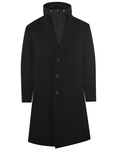 Herno Coat In Black