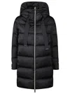 Herno A-shape Down Jacket In Black