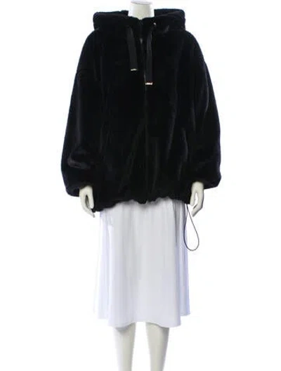 Pre-owned Herno Coat In Black