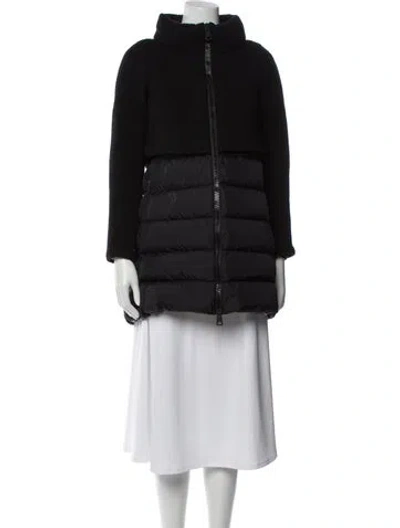 Pre-owned Herno Coat In Black