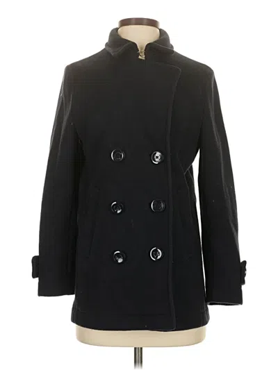 Pre-owned Herno Coat In Black