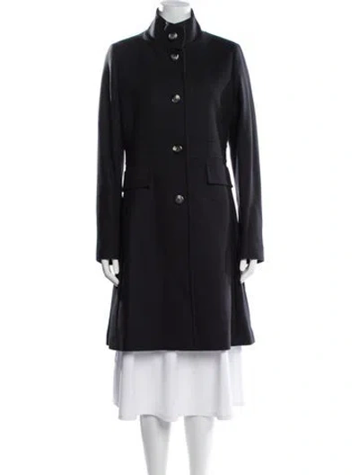 Pre-owned Herno Coat In Black