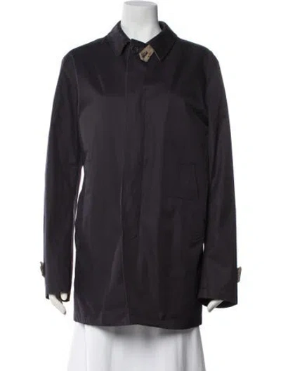 Pre-owned Herno Coat In Blue