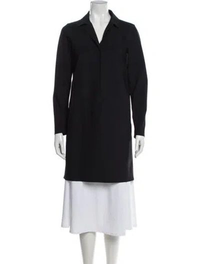 Pre-owned Herno Coat In Blue