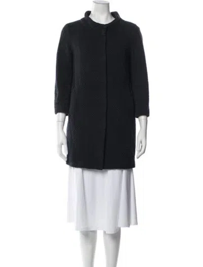 Pre-owned Herno Coat In Blue